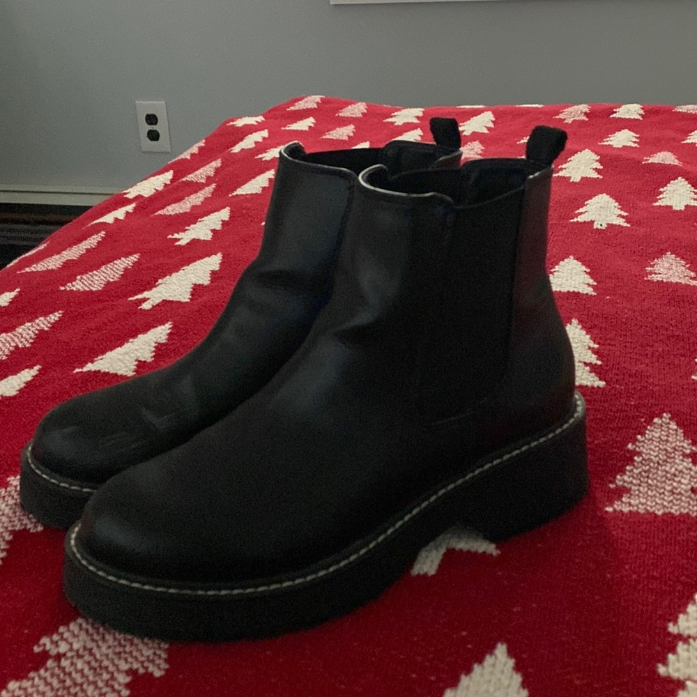 Lug sole boots from Madden Girl